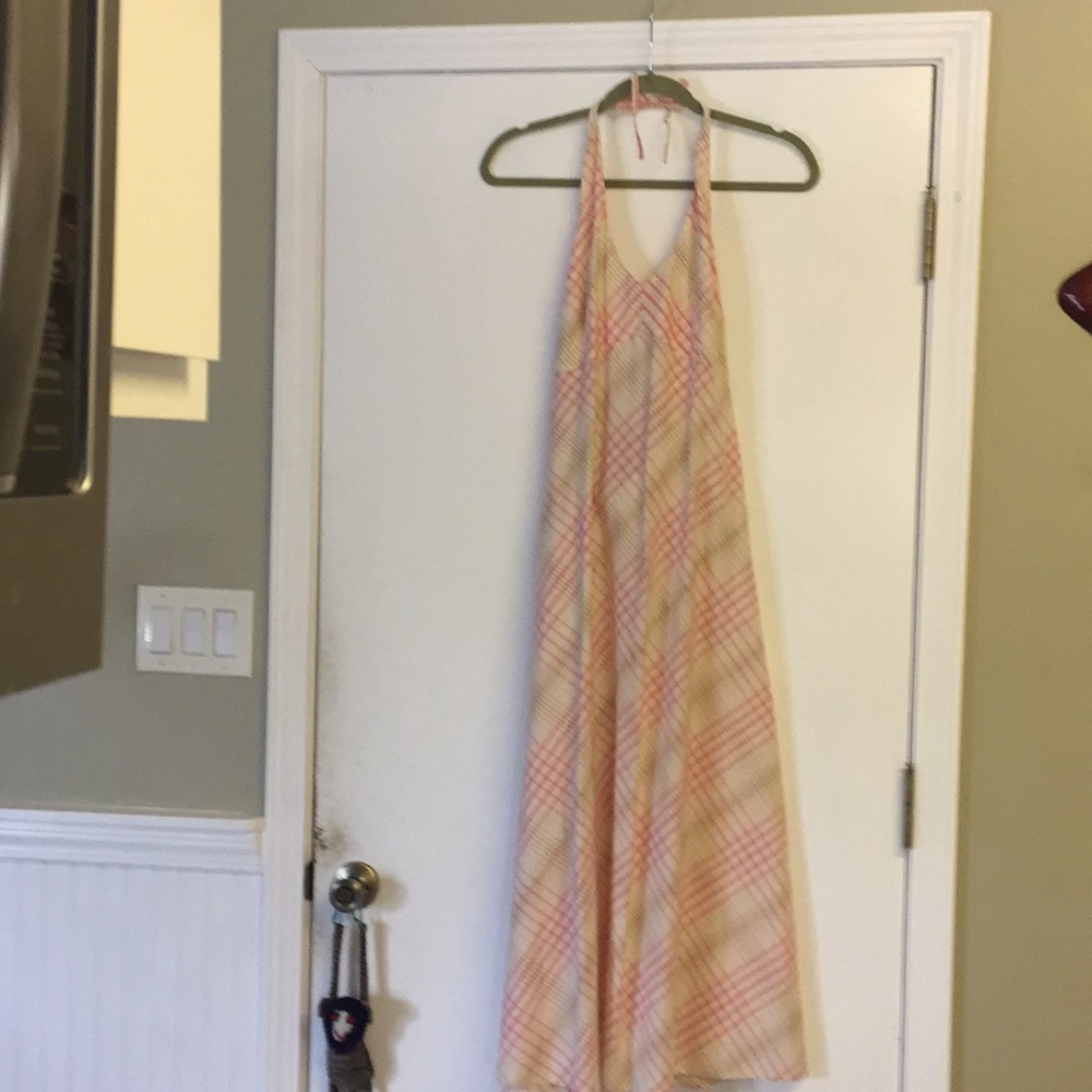 Cotton J Crew halter dress